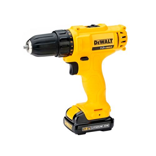 Parafusadeira Furadeira 3/8 10mm 12v Bivolt Dcd700lc1br Dewalt