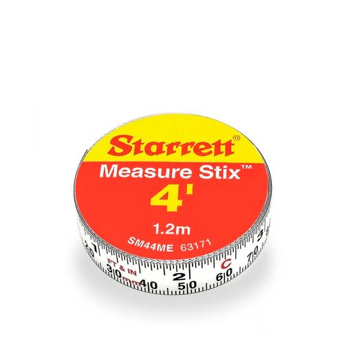 FITA EM AÇO GRADUADA COM VERSO ADESIVO SM44ME STARRETT