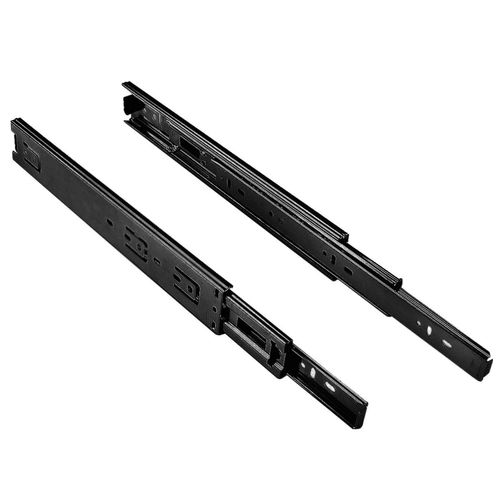 Corrediça Telescópica 35cm H45 25kg Preta Hafele