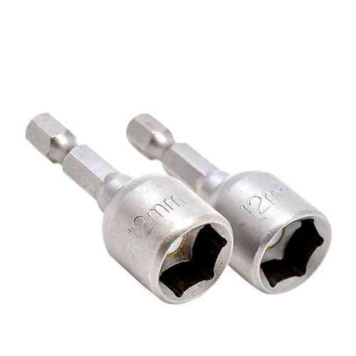 Soquete Magnético Hexagonal 12 X 45mm 2 Peças Mtx