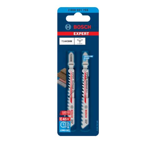 Lâmina para Serra Tico Tico Madeira T144dhm C/2 Peças Bosch