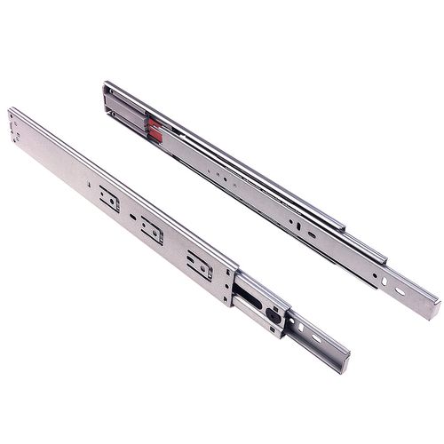 Corrediça Telescópica 50cm com Amortecedor Fr5046 45kg Zincada Fulterer