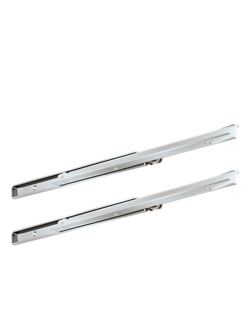 Corrediça 55cm Apoiada 100kg Fr206 Branca Fulterer