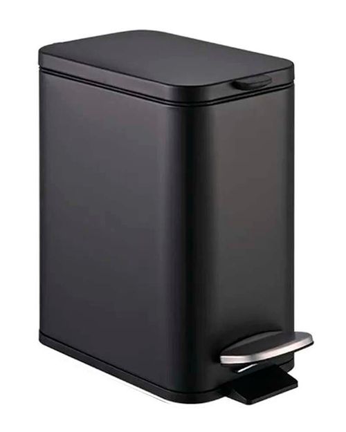 Lixeira Frame 5 Litros Retangular 29x30x14.9cm Preta Brinox