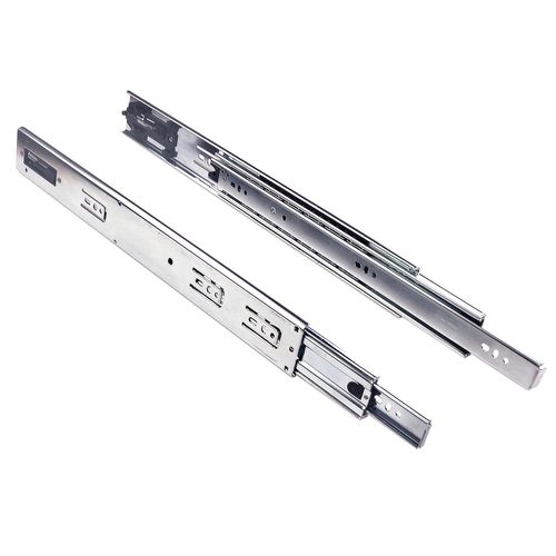 Corrediça Telescópica 45cm Self-close Tt50 65kg Zincada Fgv/tn
