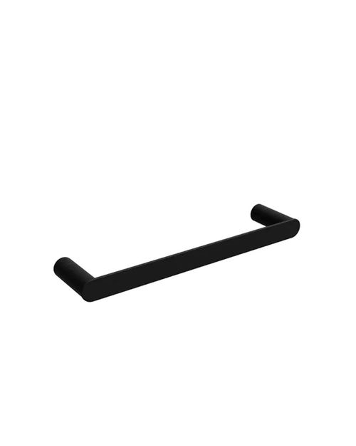 PORTA TOALHA SOLANO 60CM INOX PRETO 24837 ITALY LINE