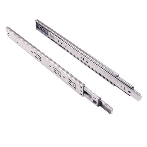 Corrediça Telescópica 35cm com Amortecedor Tn H45 40kg Inox Fgv/tn