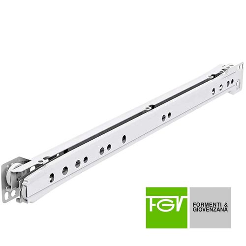 Corrediça Tts 082 35cm 15kg Branca Fgv/tn