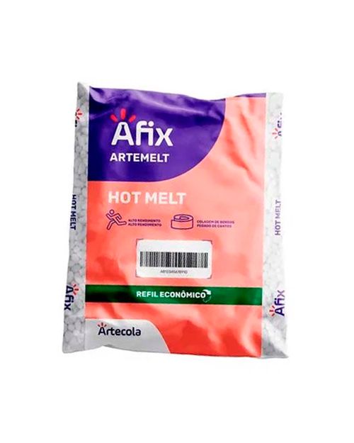 Cola Granulada Hot Melt Branca 1824 Afix 2.5kg Artecola Quimica