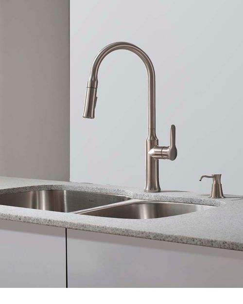MONOCOMANDO DE MESA BICA ALTA COZINHA ESCOVADA DG1021 DEGO METAIS
