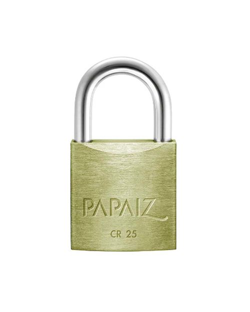 Cadeado com Chave 25mm Latão Maciço Papaiz