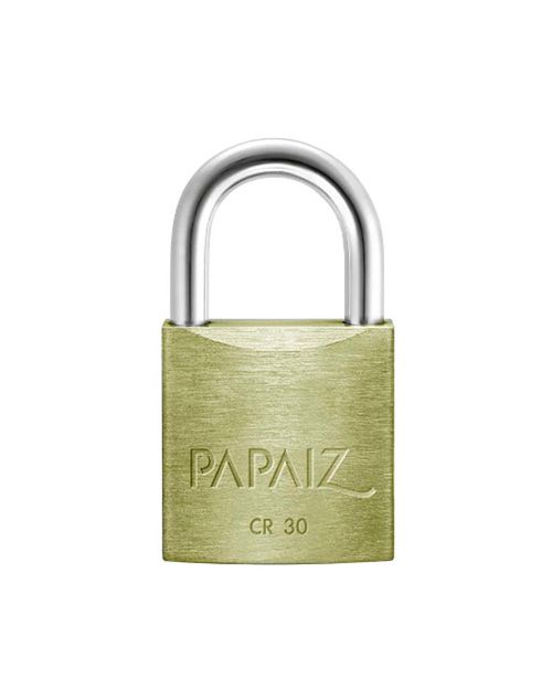 Cadeado com Chave 30mm Latão Maciço Papaiz