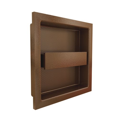 Puxador Livorno de Embutir 98x98mm Vecchio Metallo Zen