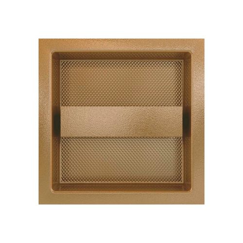 Puxador Livorno de Embutir 98x98mm Bronze Zen