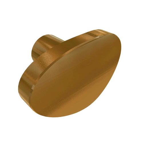 Puxador Beetle Sem Base Bronze Zen