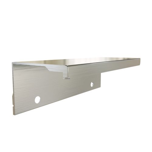 Puxador Sottile 640mm Cromo Escovado Zen