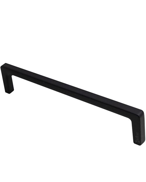 Puxador Beija Flor 384mm Preto Opaco Jador