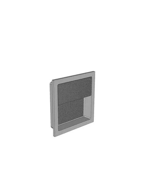 Puxador Grafito 98x98mm Grafito Zen