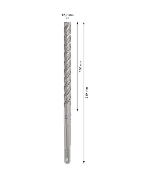 BROCA SDS PLUS 5X 12X150X210 BOSCH