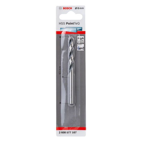 Broca para Metal Hss-point Teq 6.0mm Bosch
