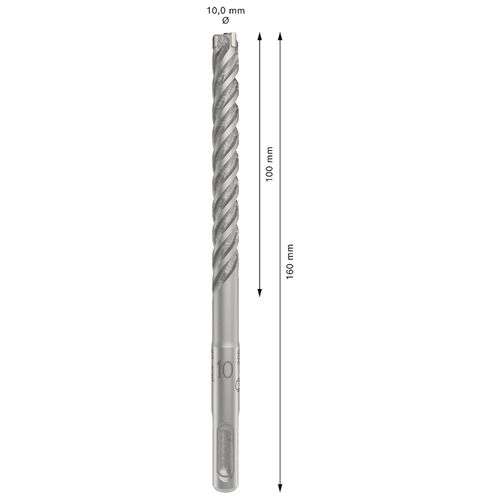 Broca para Martelo Sdsplus -5x para Concreto 10mm Bosch