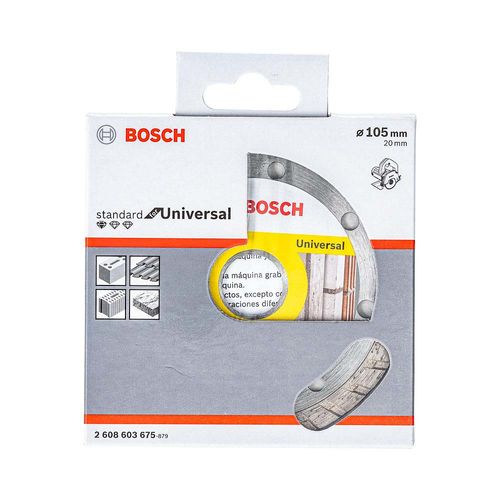 Disco Diamantado Standard Turbo 105mm Bosch