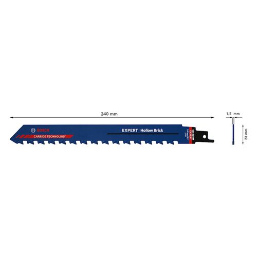 Lâmina de Serra Sabre Expert S1543hm Hollow Brick Bosch