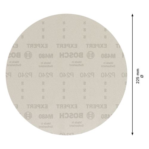Disco de Lixa Expert 225mm G240 M480 25 Peças