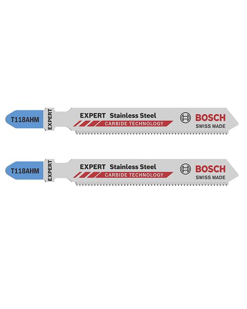 Lâmina para Serra Tico Tico Expert Metais Inox T118ahm C/2 Peças Bosch