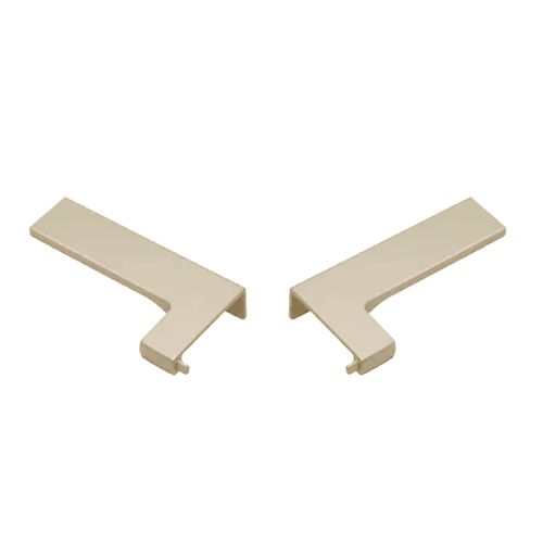 Ponteira Facetato PE-183 Reta 15mm Champagne Claro Rometal