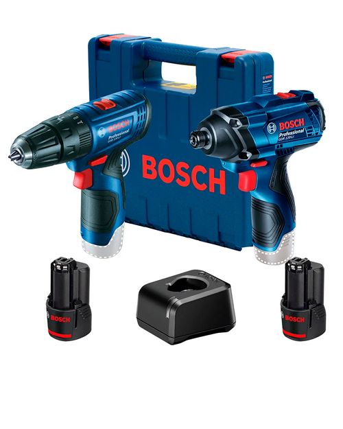 Parafusadeira Furadeira Impacto 12v 2 Bateria Lítio 2.0ah Bosch