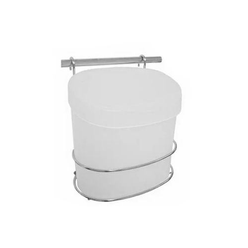 Lixeira com Suporte Aramado Inox 3022 Jomer
