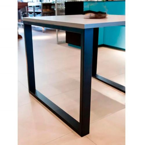 Pé De Mesa 6366 Square 900x900mm Preto Masutti