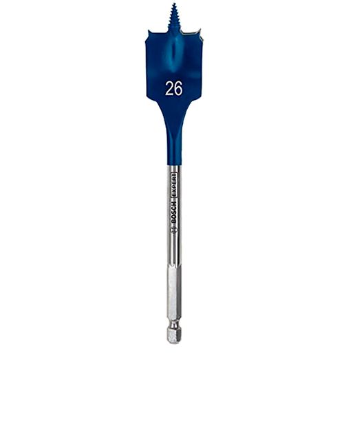 BROCA CHATA ENCAIXE HEXAGONAL Ø26MM X 152MM 1/4 SPEED BOSCH