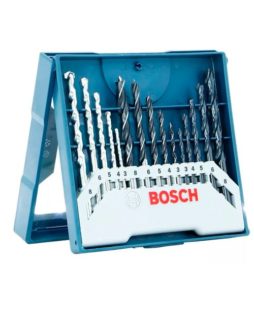 Jogo de Brocas Mini X-line 15 Peças Bosch