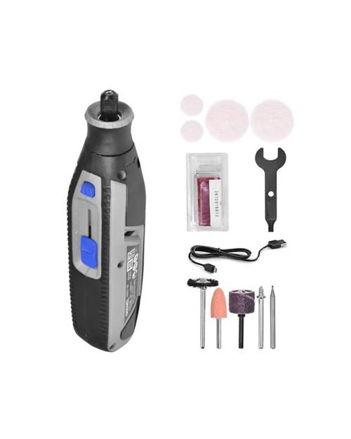 MICRO RETÍFICA A BATERIA DE LÍTIO 4VMAX + ACESSÓRIOS DREMEL