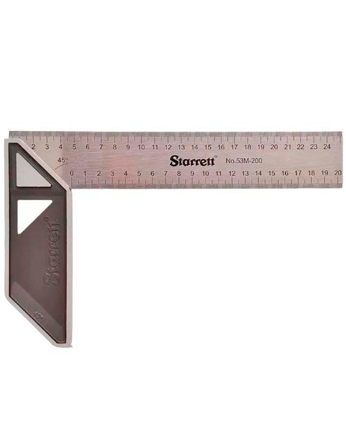 Esquadro para Carpinteiro com Cabo Alumínio 30cm Starrett