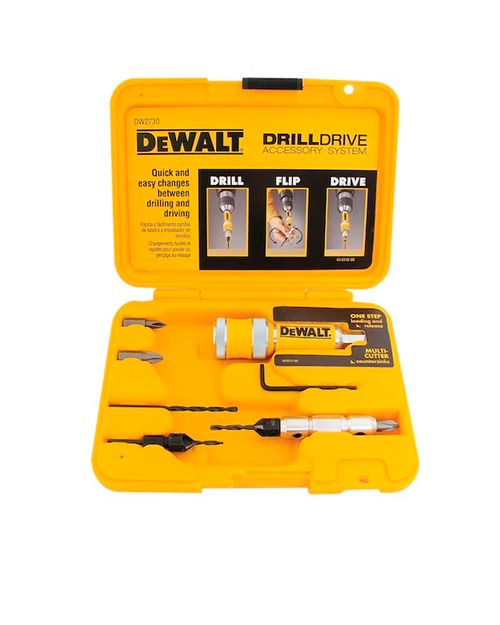 Jogo de 8 Peças para Furar e Parafusar Dw2730 Dewalt