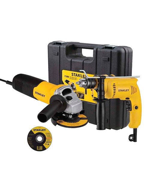 Kit Furadeira e Esmerilhadeira Shg6070ka Br 127v Stanley