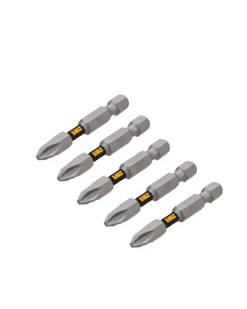 Kit de Pontas Bits Ph2 Max Fit 5 Peças Dwa2ph2-5l Dewalt