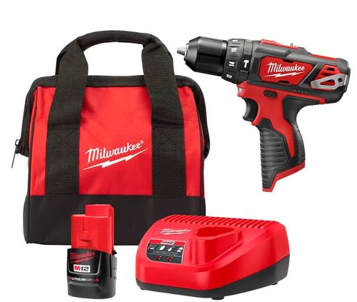 PARAFUSADEIRA FURADEIRA IMPACTO 12V LI-ION 3/8 2408-159  MILWAUKEE