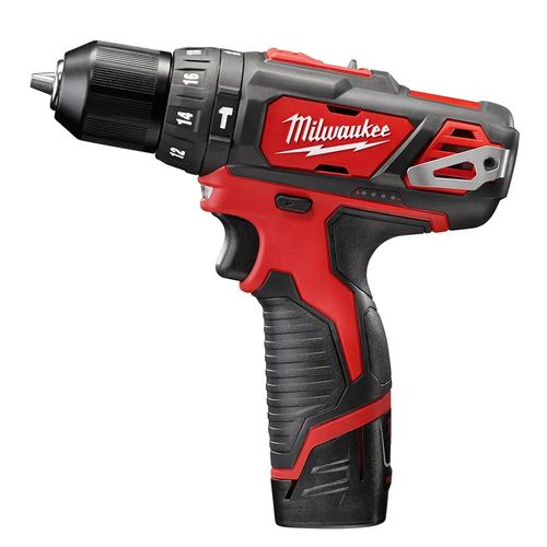 PARAFUSADEIRA FURADEIRA IMPACTO 12V LI-ION 3/8 2408-159  MILWAUKEE
