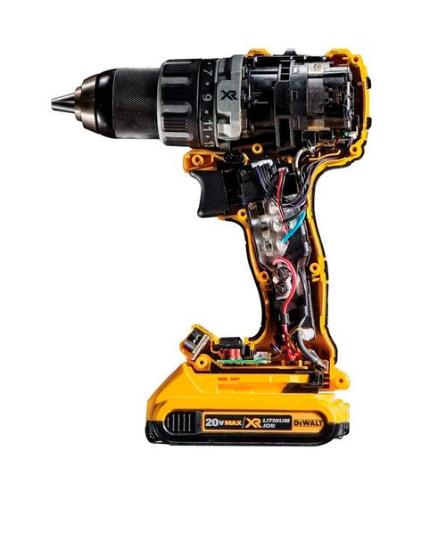 Parafusadeira Furadeira 1/2" Dcd791d2 20v 2.0ah Dewalt