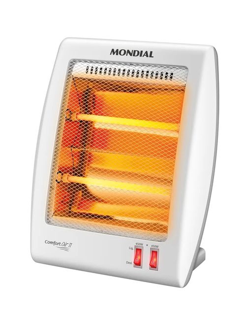 Aquecedor de ambiente Quartzo 2 em 1 Comfort Air Iii 127v - 900w Mondial