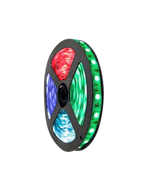 Fita Led 5050 Interno 5 Metros 12v Rgb Colorido 9151 Gaya