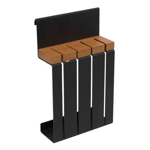 Faqueiro Aéreo Preto para Barra Master Schmitt