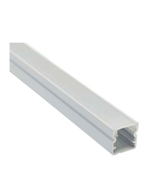 Perfil Led Baby de Sobrepor 3 Metros Prata 1269 Gaya
