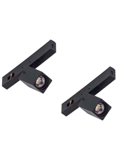 Spot Mini Mag 24v Ângulo Ajustável 1w Branco Quente 2 Peças 3321 Gaya