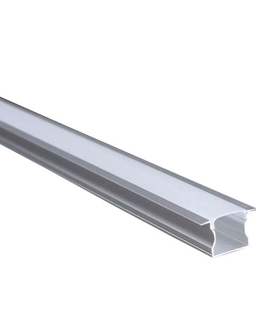 PERFIL LED POP DE EMBUTIR 3 METROS PRATA 7381 GAYA