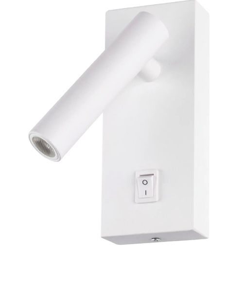 ARANDELA LED LEYA BRANCA DIRECIONÁVEL 3000K BRANCO QUENTE 2W 3121 GAYA